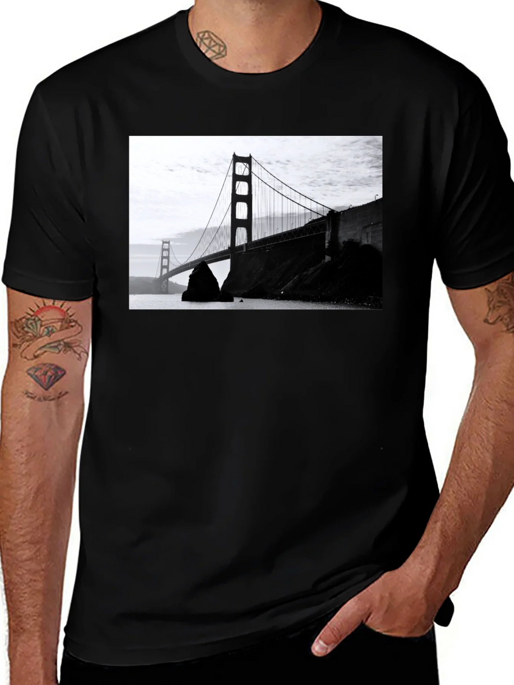 Golden Gate Bridge Graphic Tee product image 1