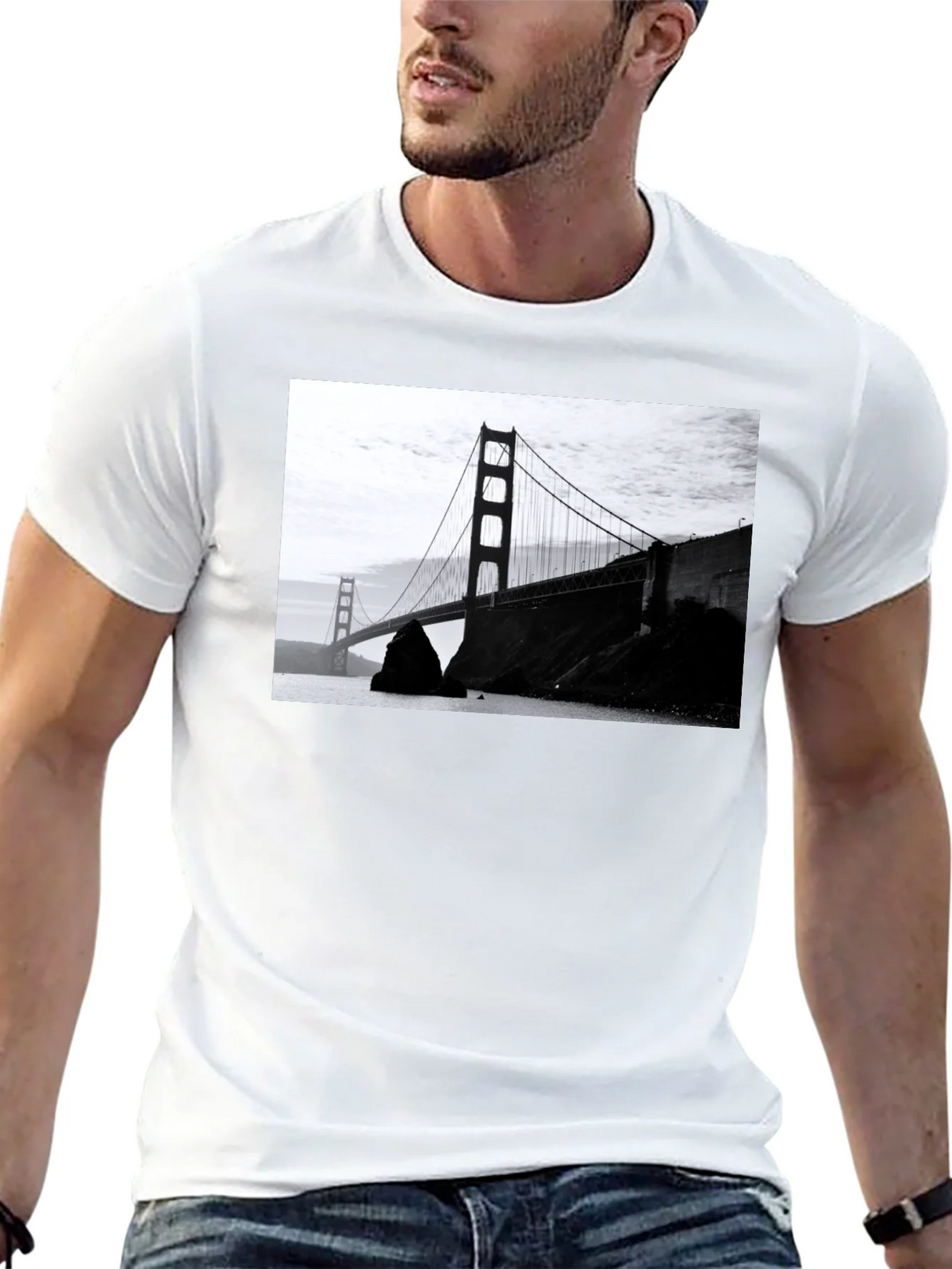Golden Gate Bridge Graphic Tee product image 12