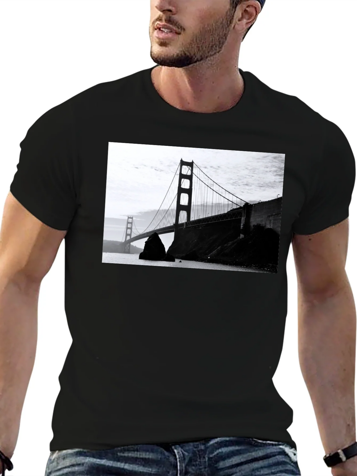 Golden Gate Bridge Graphic Tee product image 6