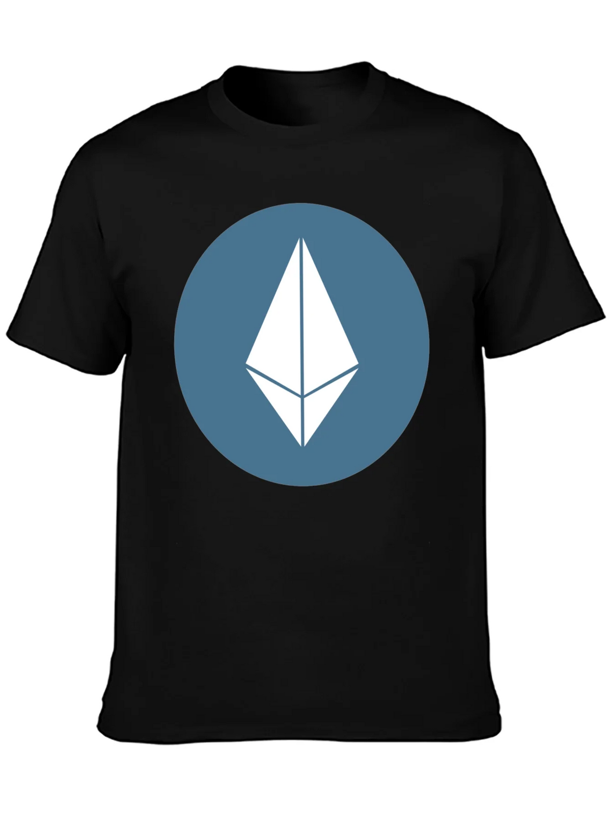 Ethereum Logo Black T-Shirt product image 3