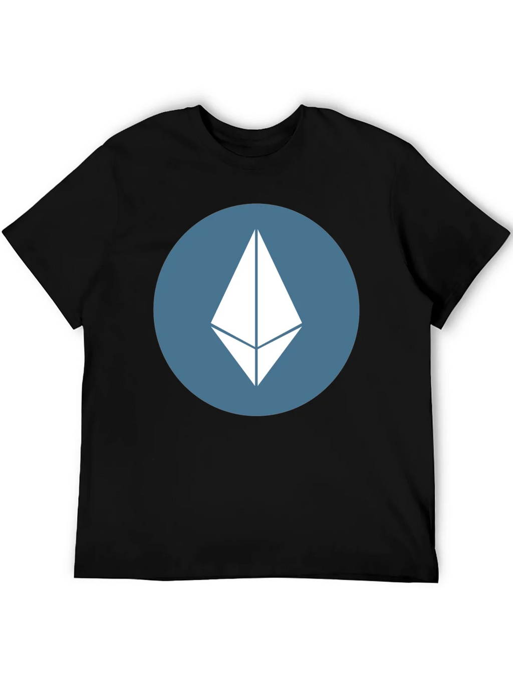 Ethereum Logo Black T-Shirt product image 5