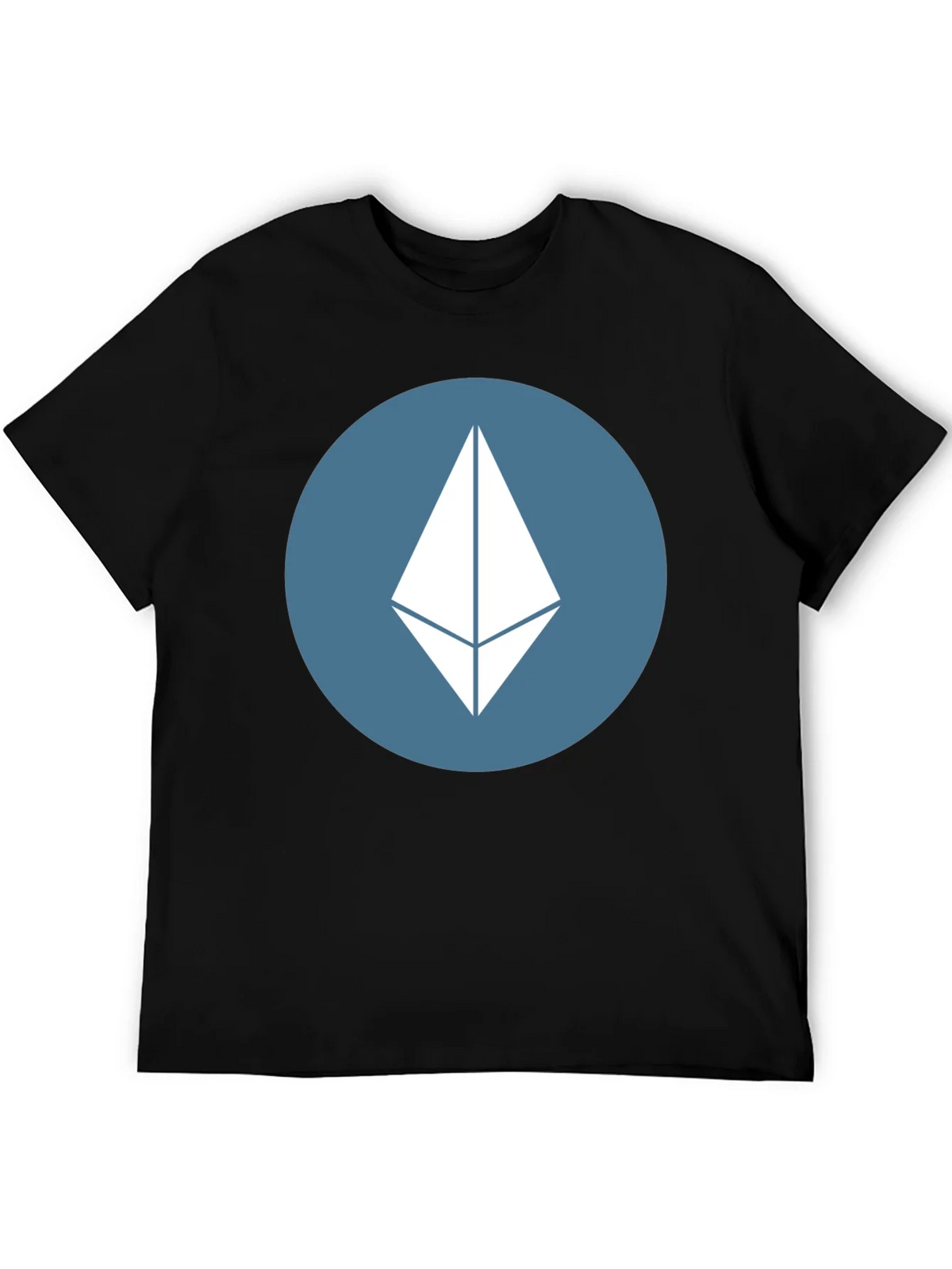 Ethereum Logo Black T-Shirt product image 5