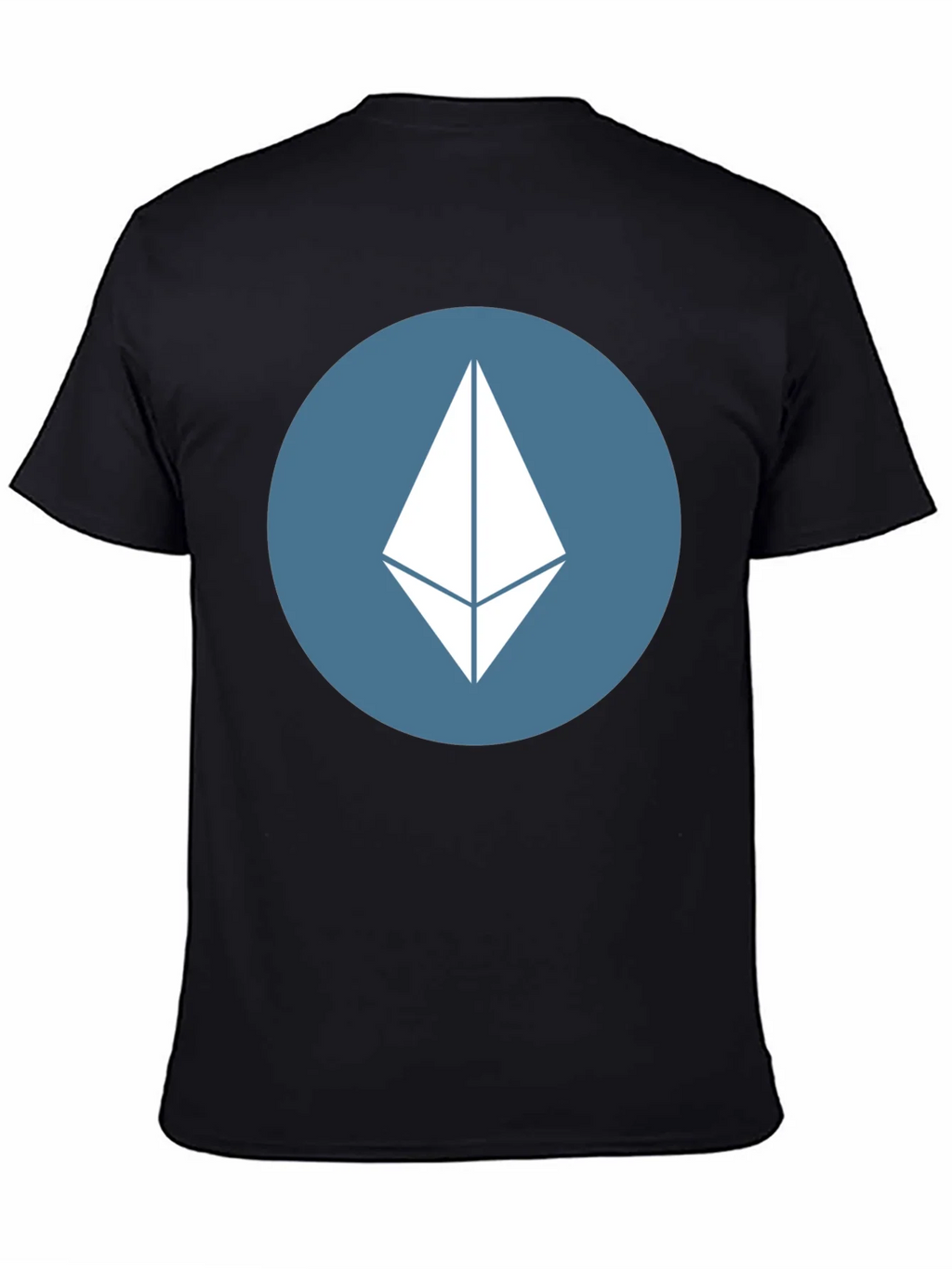 Ethereum Logo Black T-Shirt product image 4