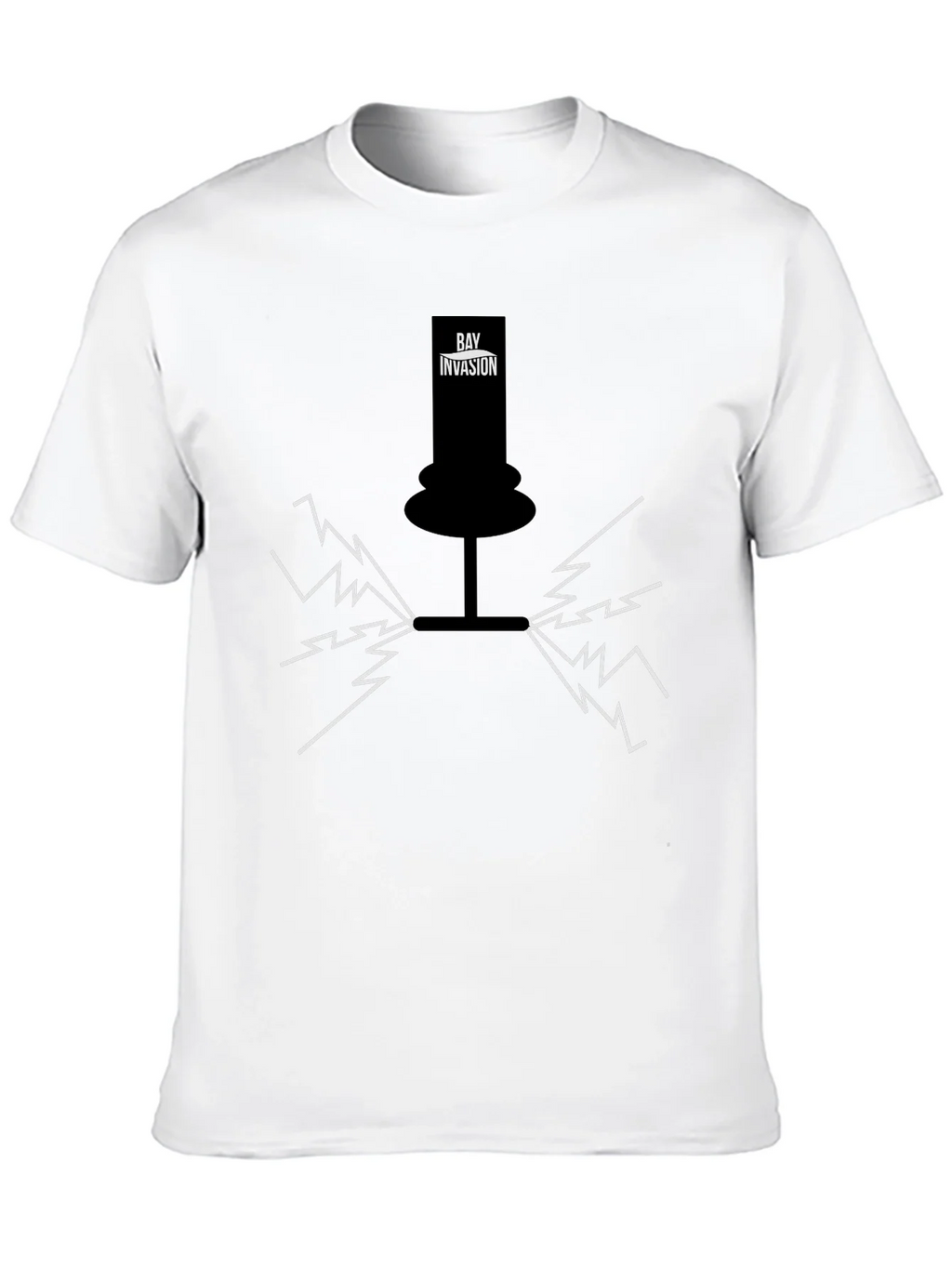 Bay Invasion Black Graphic T-Shirt product image 9