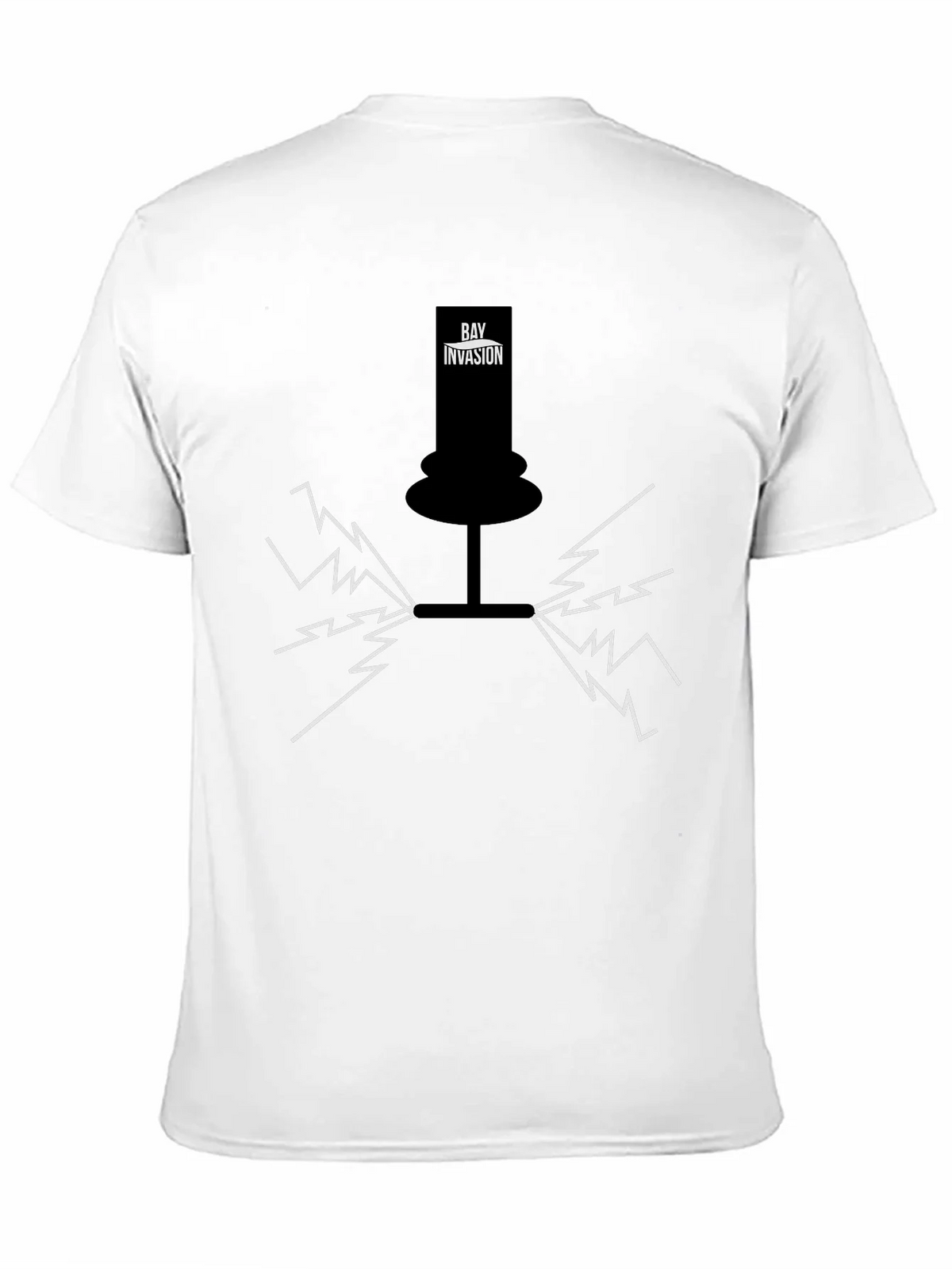 Bay Invasion Black Graphic T-Shirt product image 10