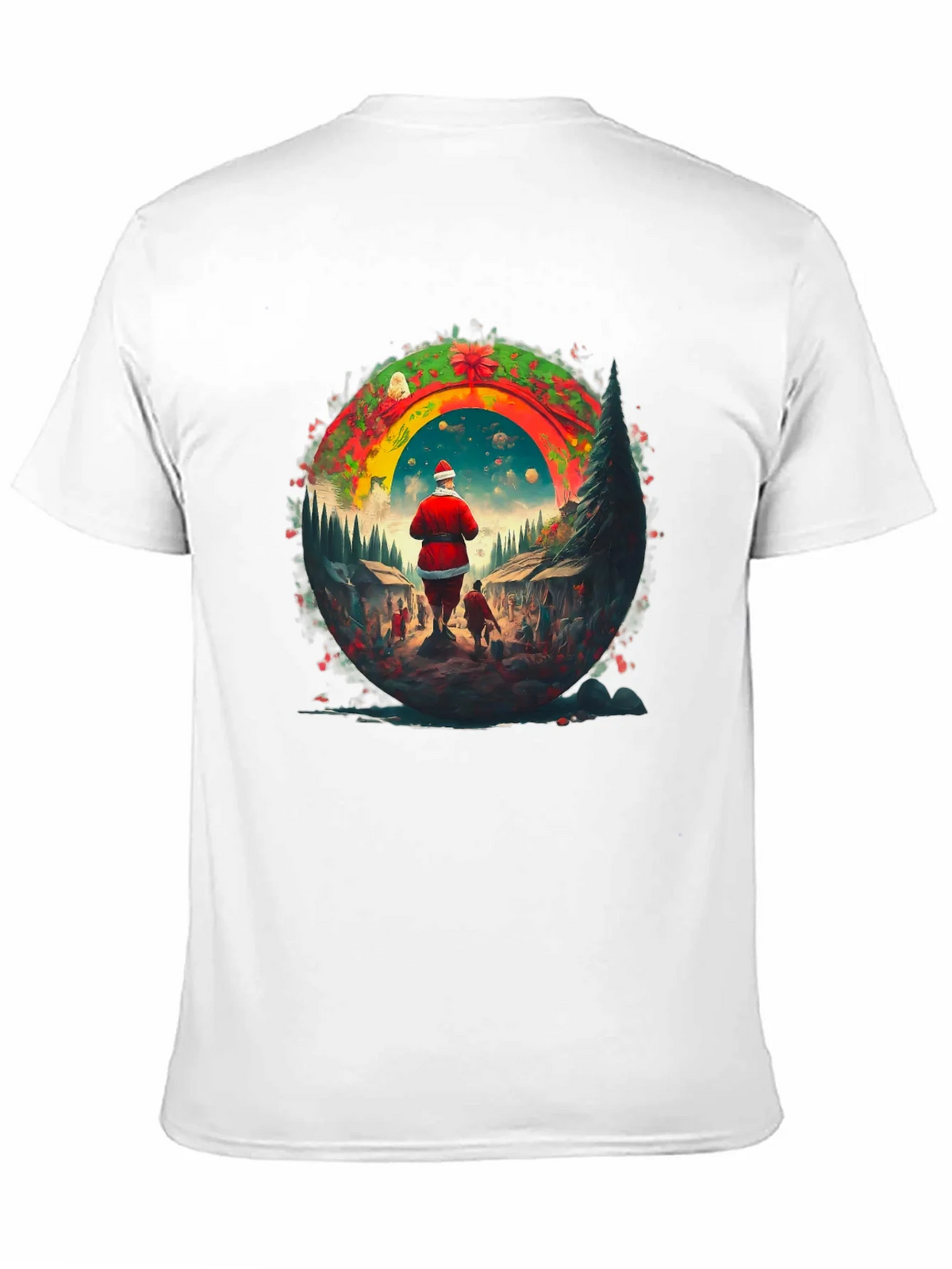 Festive Santa Claus T-Shirt product image 8