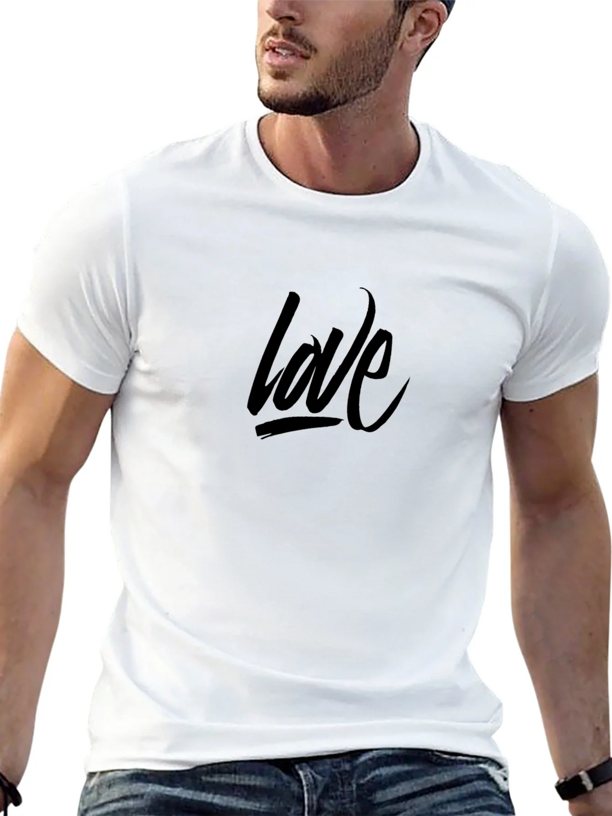 Love T-Shirt - Stylish Crew Neck Tee for Men product image 12