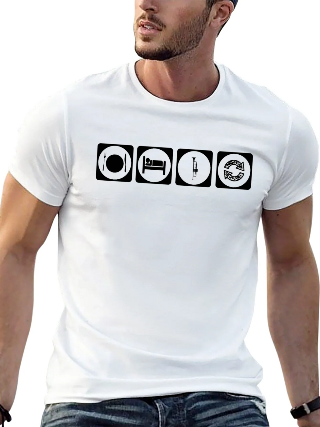 Eat Sleep Trumpet Repeat T-Shirt product image 12