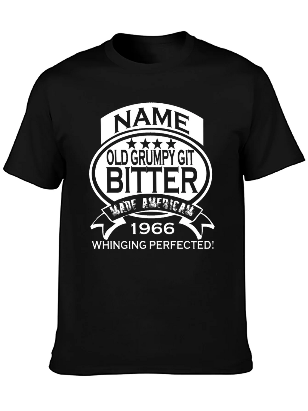 Old Grumpy Git Bitter 1966 Whinging T-Shirt product image 3