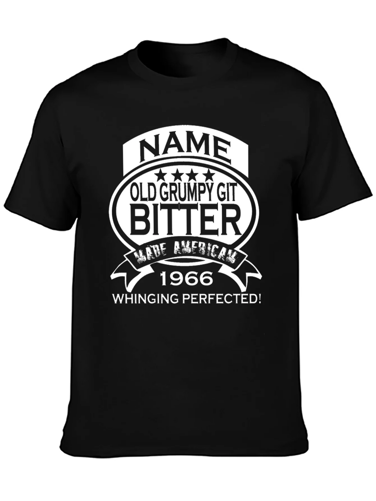 Old Grumpy Git Bitter 1966 Whinging T-Shirt product image 3