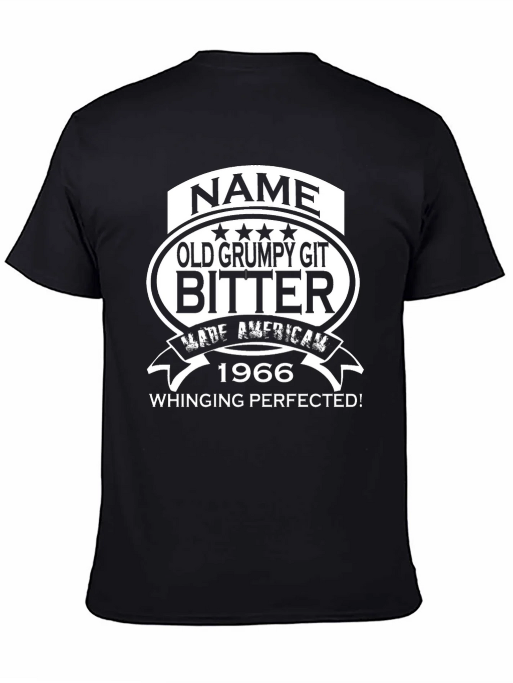 Old Grumpy Git Bitter 1966 Whinging T-Shirt product image 4