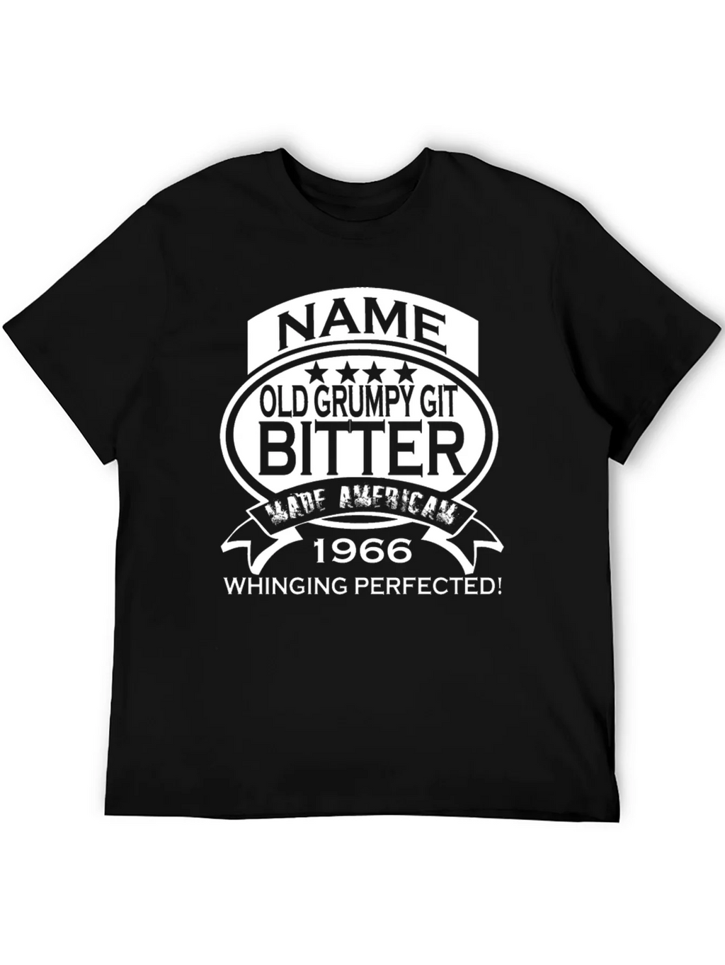 Old Grumpy Git Bitter 1966 Whinging T-Shirt product image 5