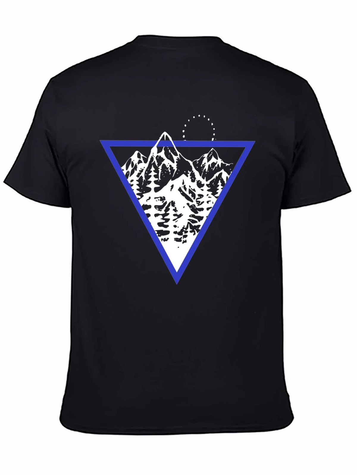 Geometric Mountain Graphic T-Shirt product image 4
