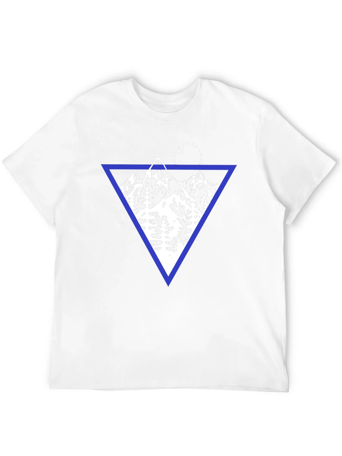 Geometric Mountain Graphic T-Shirt product image 11