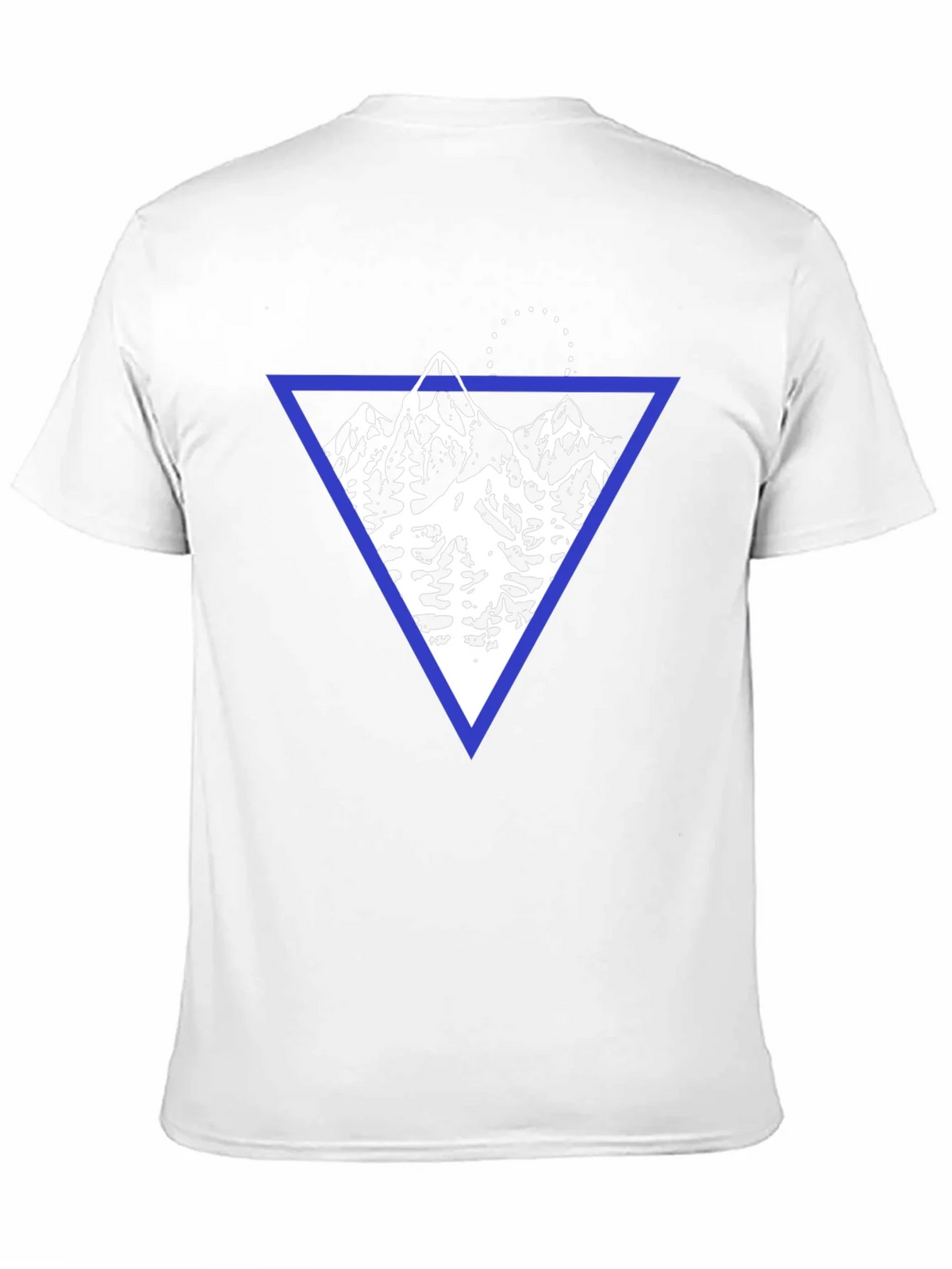 Geometric Mountain Graphic T-Shirt product image 10