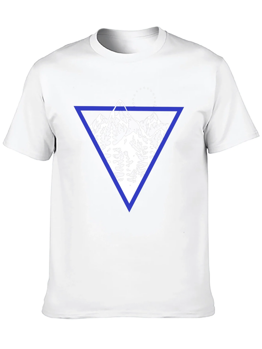 Geometric Mountain Graphic T-Shirt product image 9
