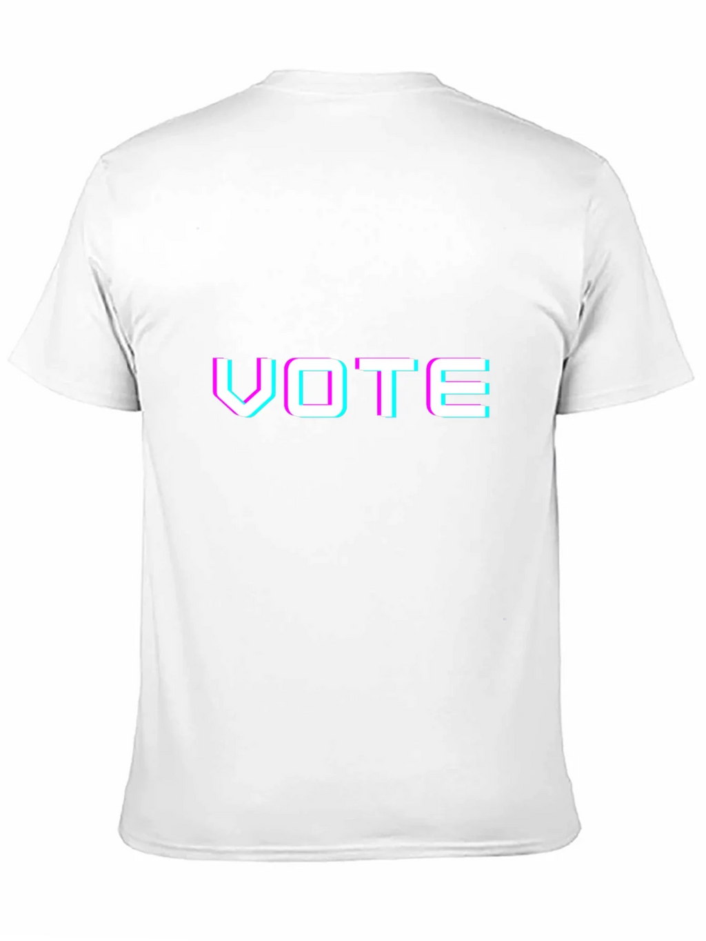 Vote Glitchcore Tee - Unisex Black T-Shirt product image 10