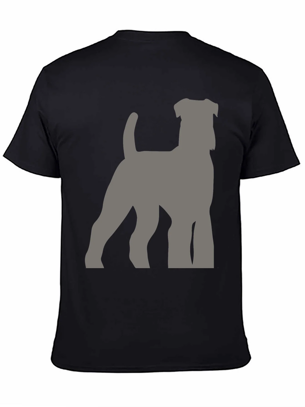 Dog Breed Silhouette Graphic Tee - Black product image 4