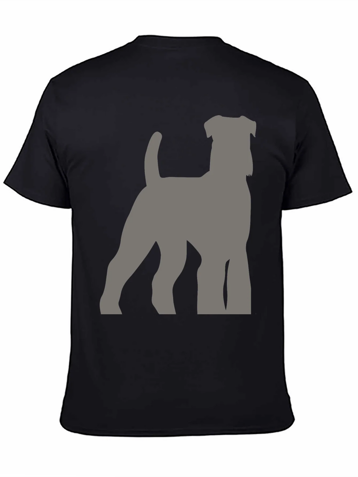 Dog Breed Silhouette Graphic Tee - Black product image 4