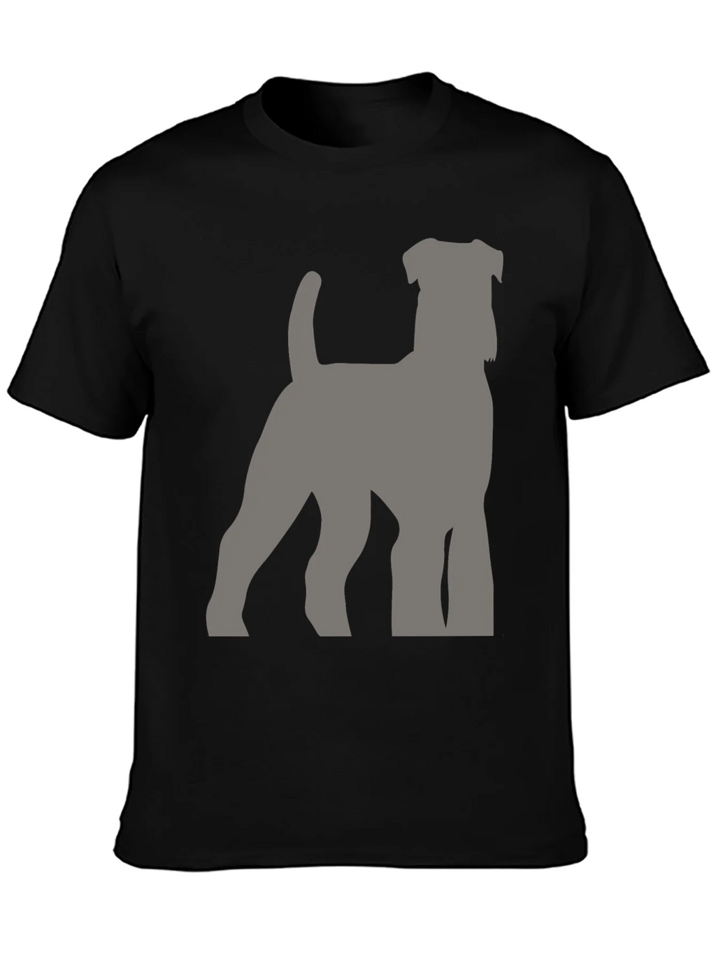 Dog Breed Silhouette Graphic Tee - Black product image 3