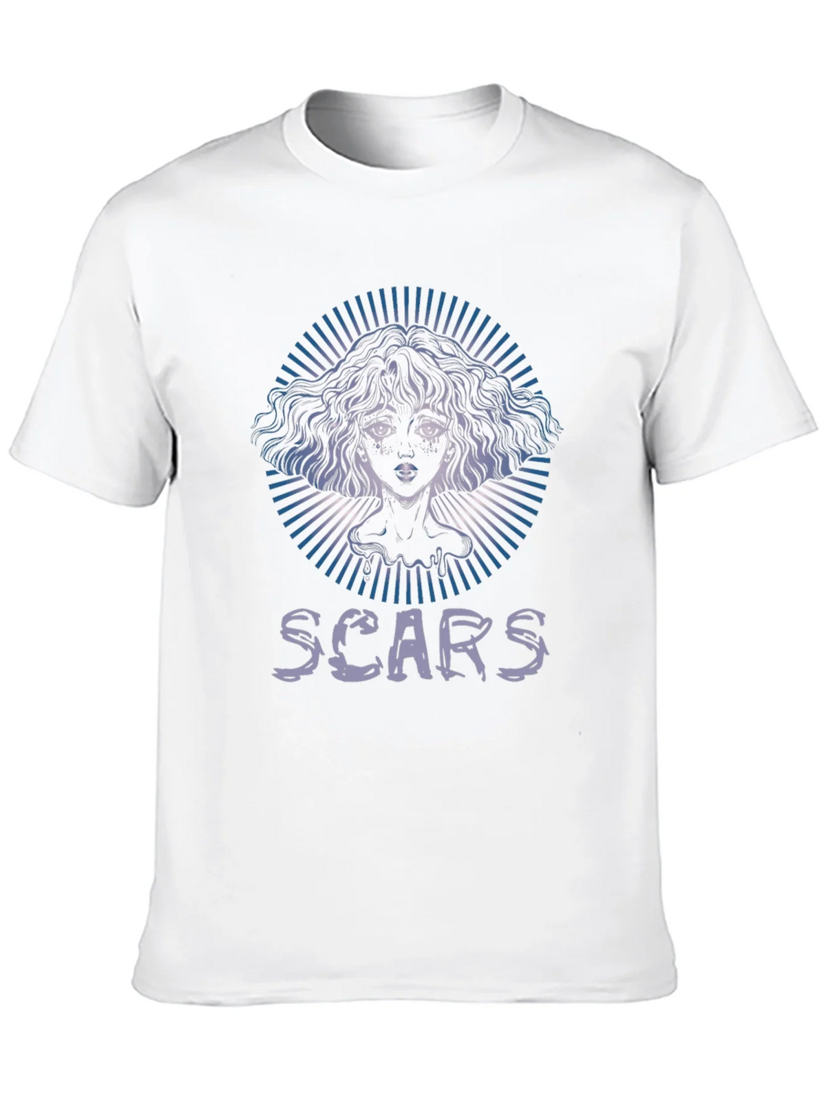 Scars Graphic Tee - Unisex Black Cotton Shirt product image 9