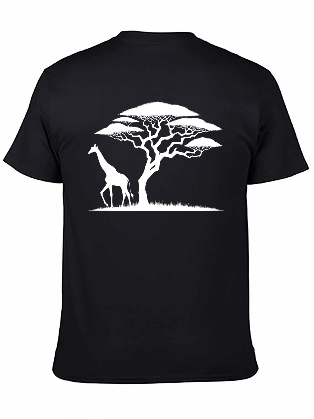 Giraffe and Acacia Tree Graphic Tee product image 4