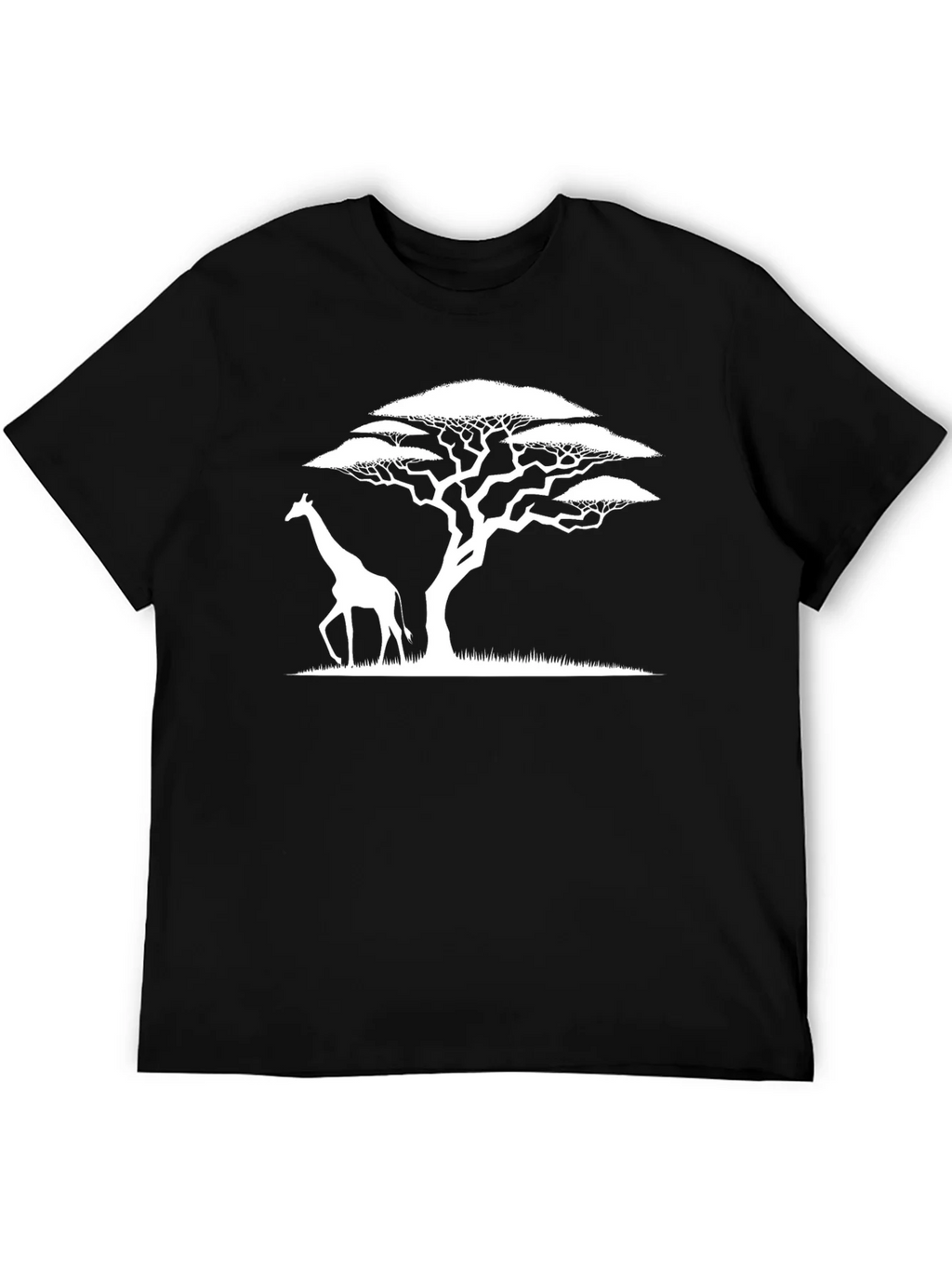 Giraffe and Acacia Tree Graphic Tee product image 5