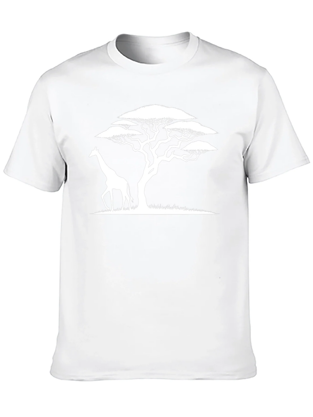 Giraffe and Acacia Tree Graphic Tee product image 8