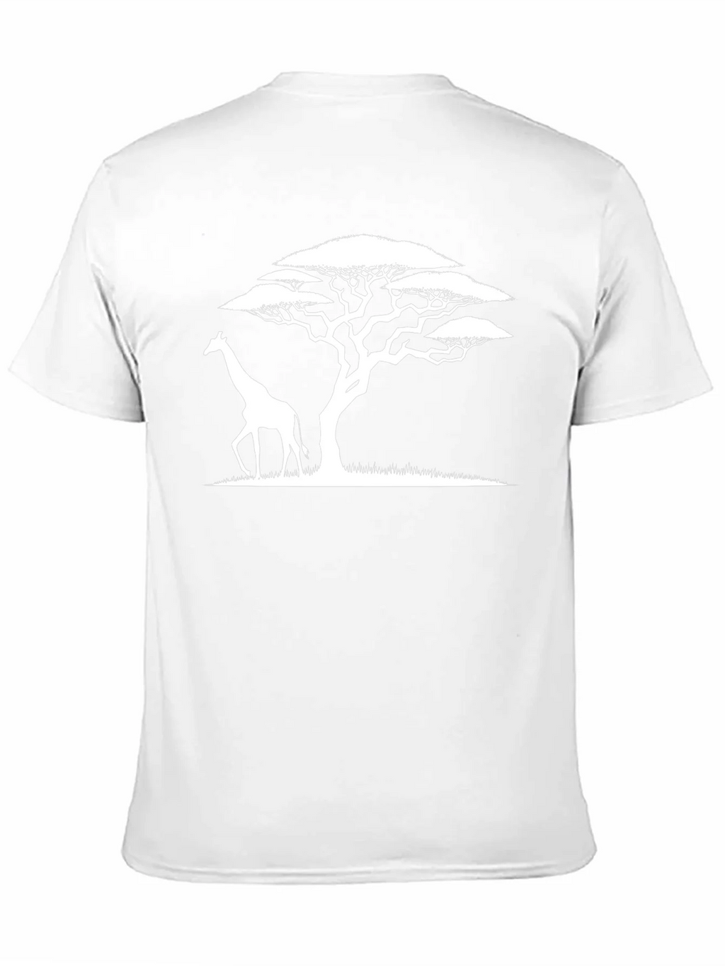 Giraffe and Acacia Tree Graphic Tee product image 9