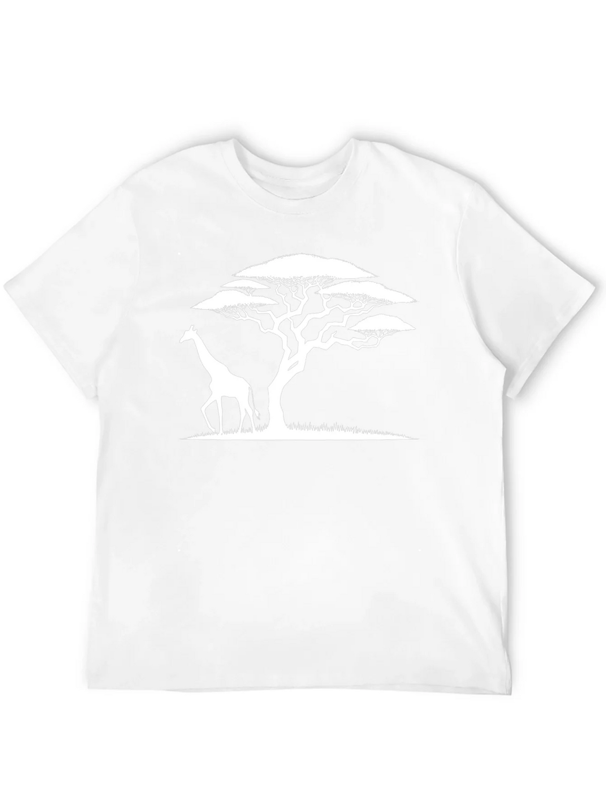 Giraffe and Acacia Tree Graphic Tee product image 10