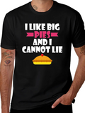 I Like Big Pies Funny Graphic T-Shirt product image 1