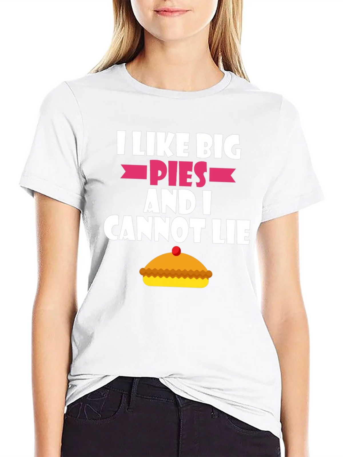 I Like Big Pies Funny Graphic T-Shirt product image 8