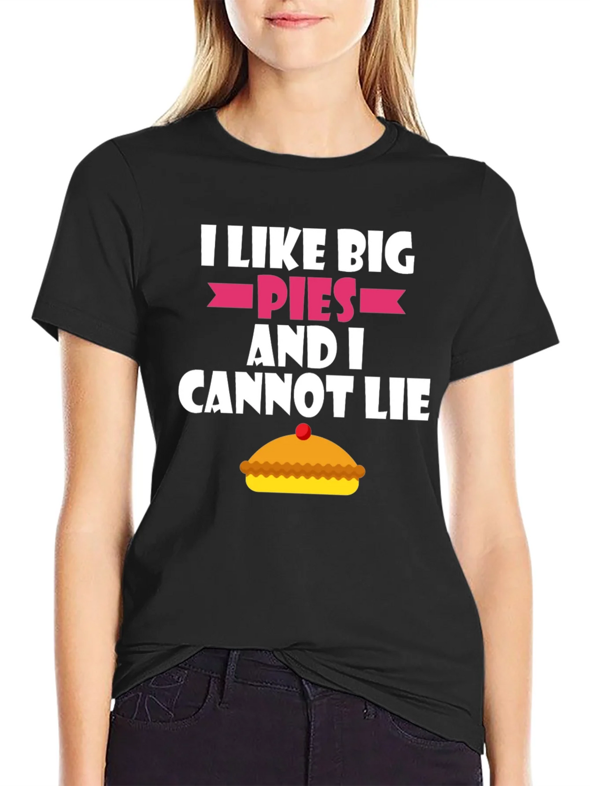 I Like Big Pies Funny Graphic T-Shirt product image 2