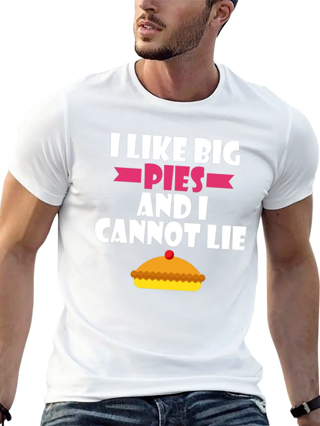 I Like Big Pies Funny Graphic T-Shirt product image 12
