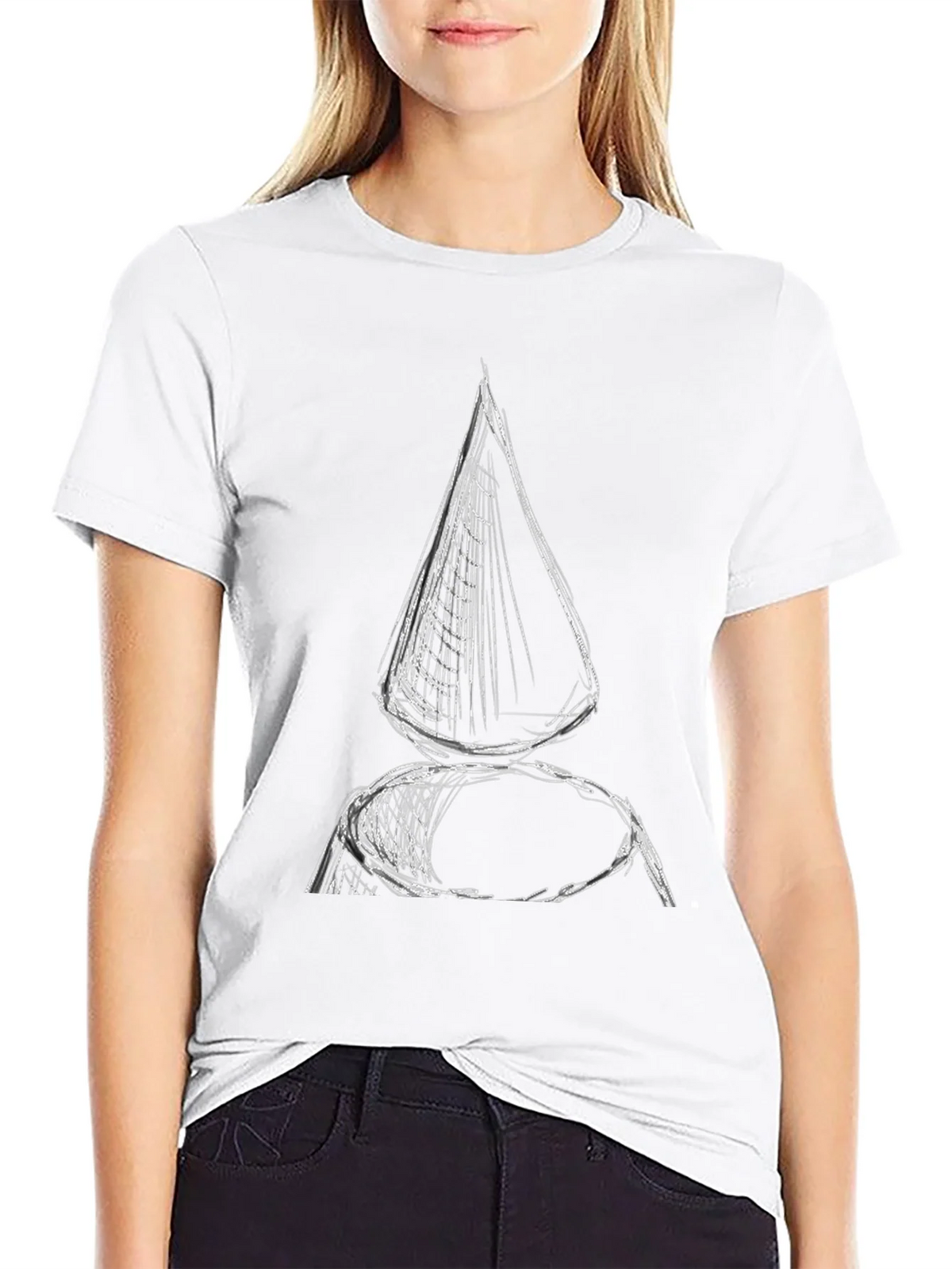Abstract Nautical Sketch Tee product image 8