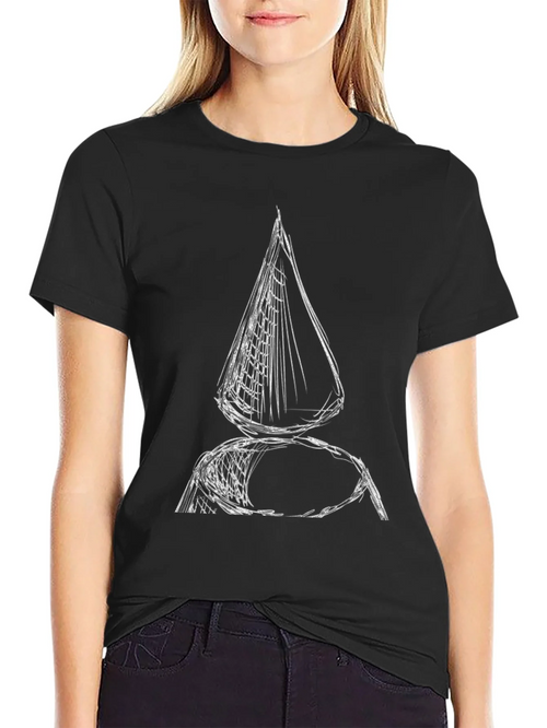 Abstract Nautical Sketch Tee product image 2