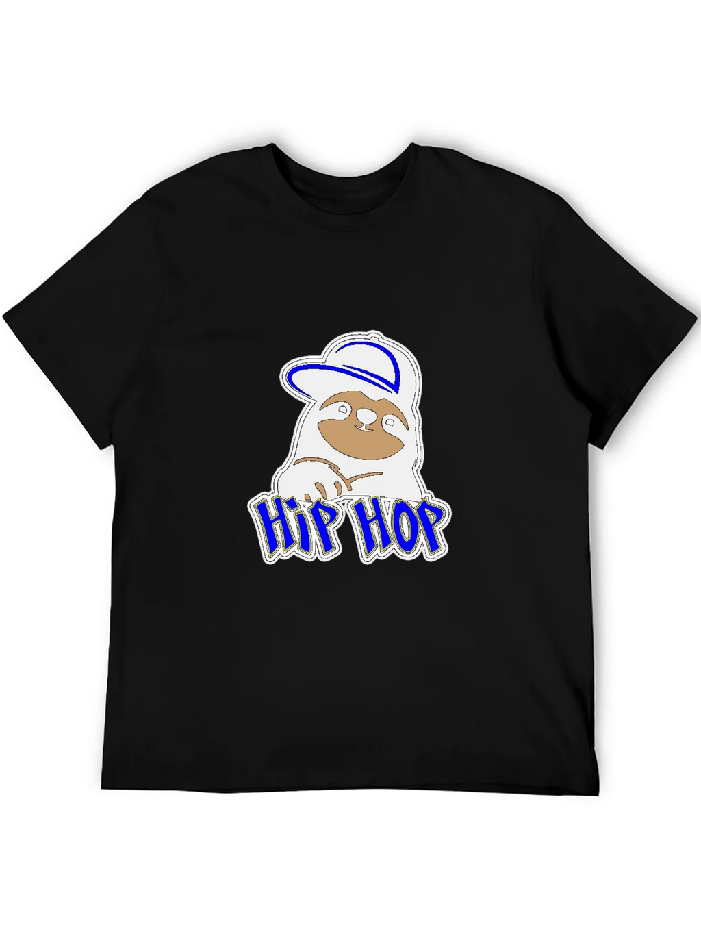 Hip Hop Sloth Graphic T-Shirt product image 5