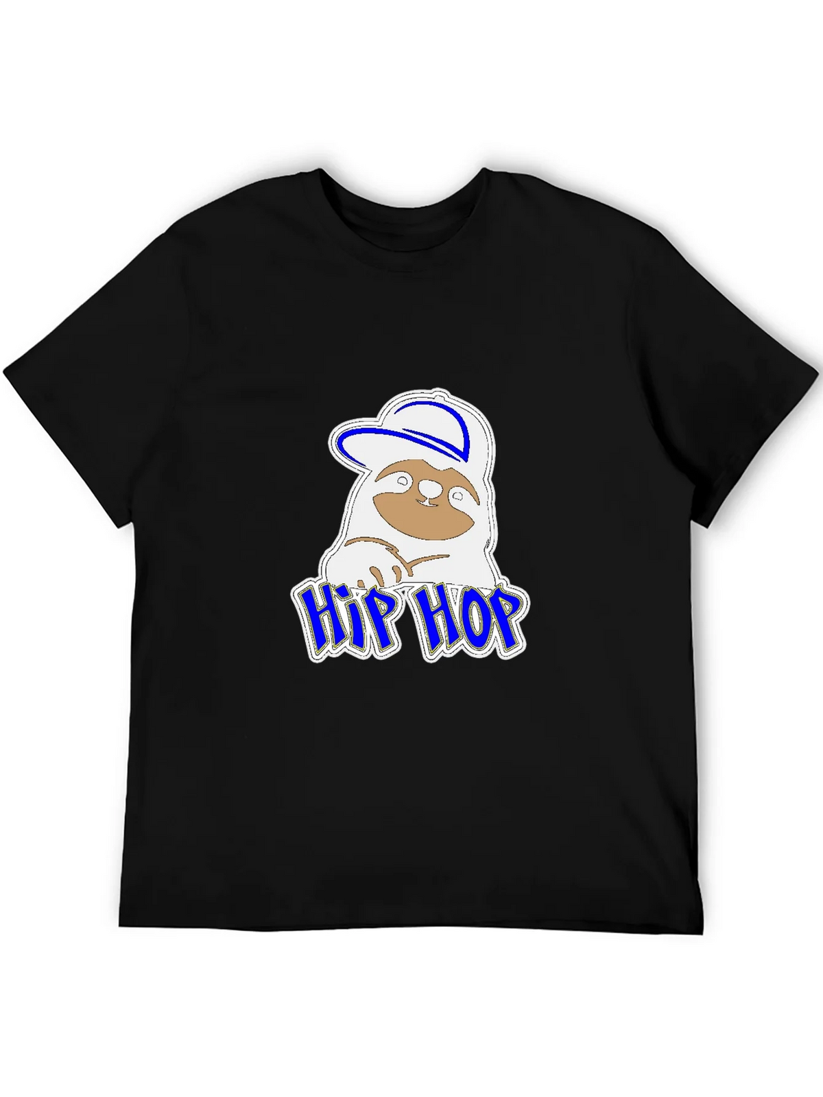 Hip Hop Sloth Graphic T-Shirt product image 5