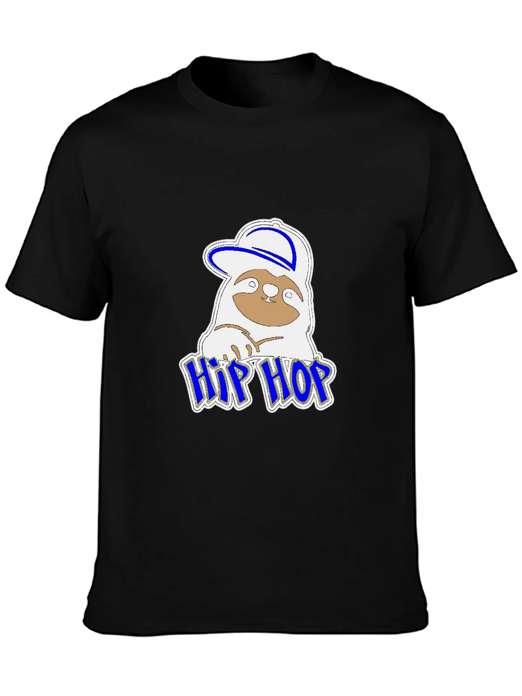 Hip Hop Sloth Graphic T-Shirt product image 3