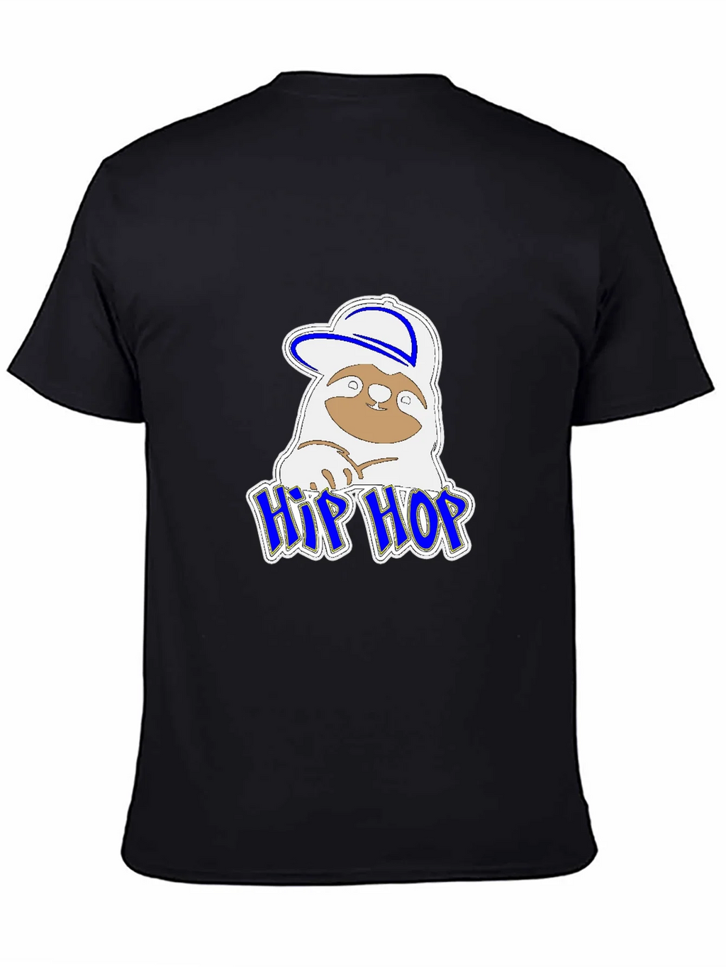 Hip Hop Sloth Graphic T-Shirt product image 4