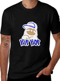 Hip Hop Sloth Graphic T-Shirt product image 1
