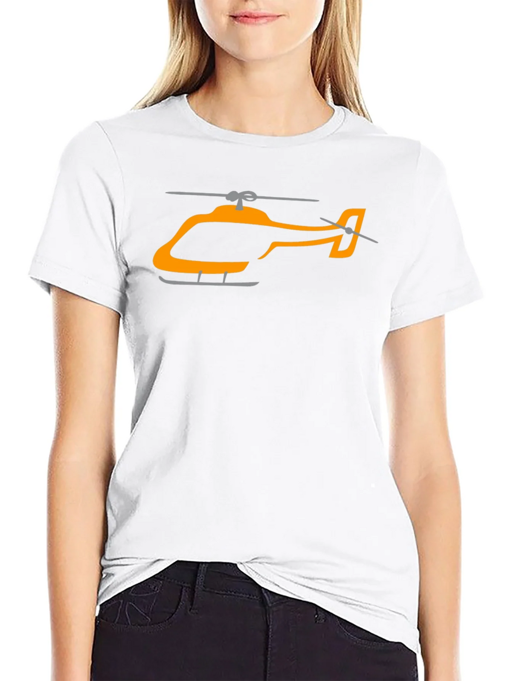 Helicopter Graphic T-Shirt - Modern Aviation Tee product image 8