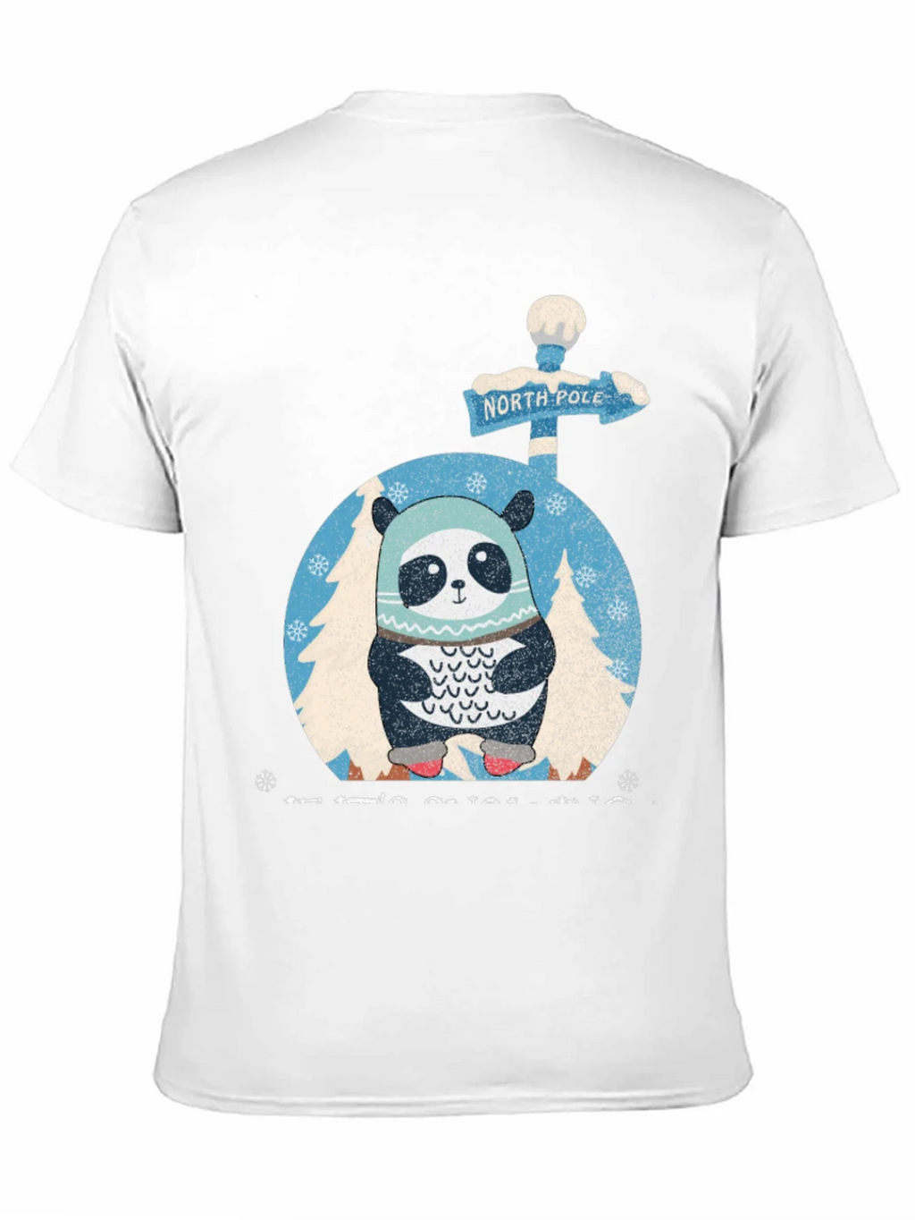 Winter Panda Graphic Tee product image 10