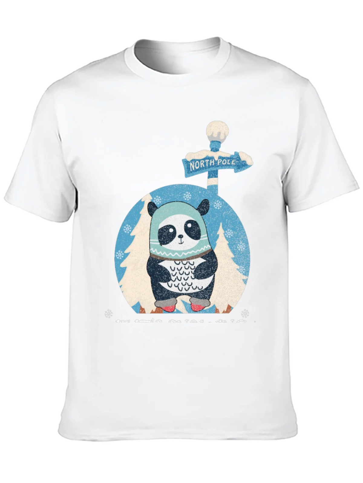Winter Panda Graphic Tee product image 9