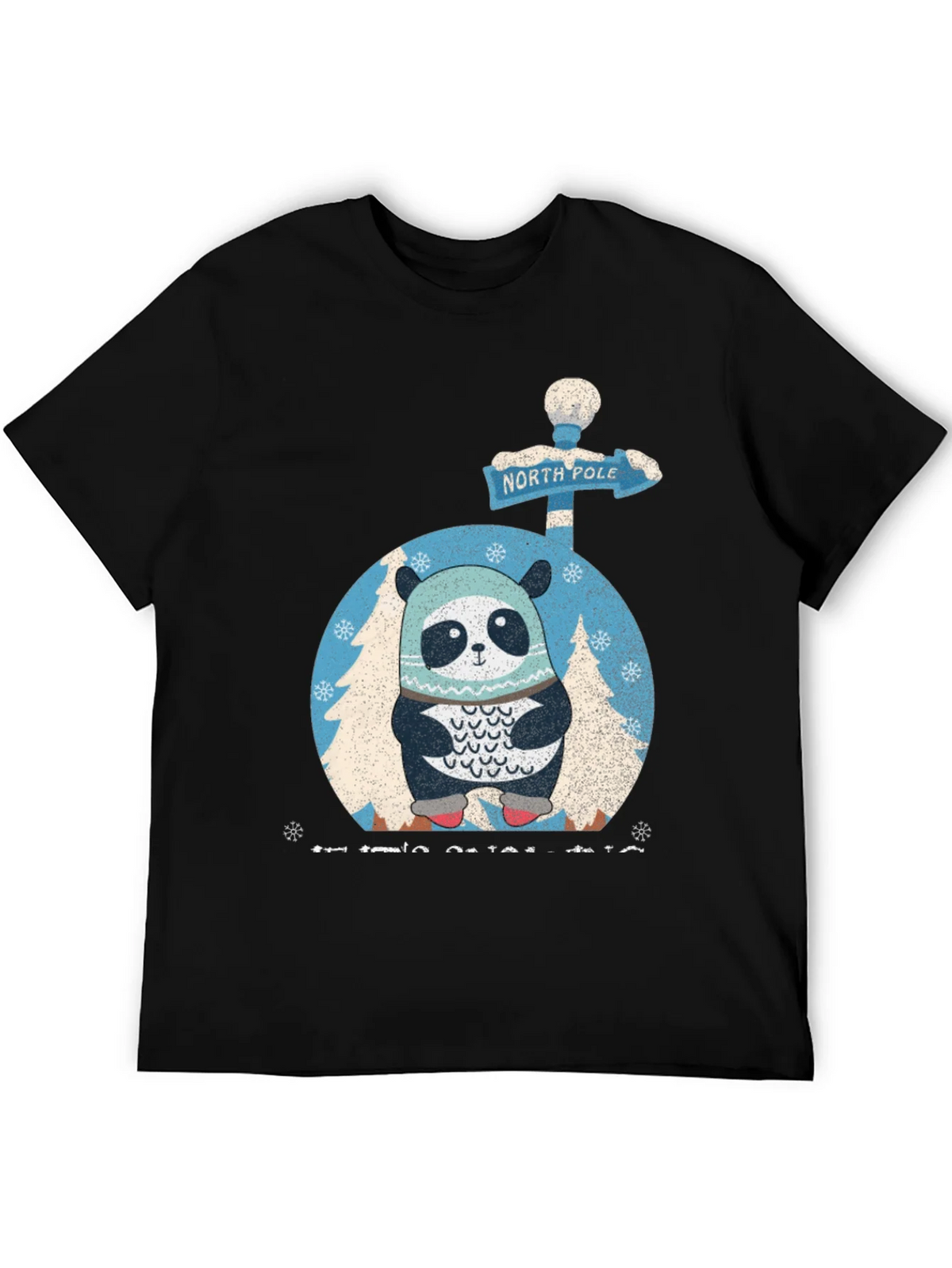 Winter Panda Graphic Tee product image 5