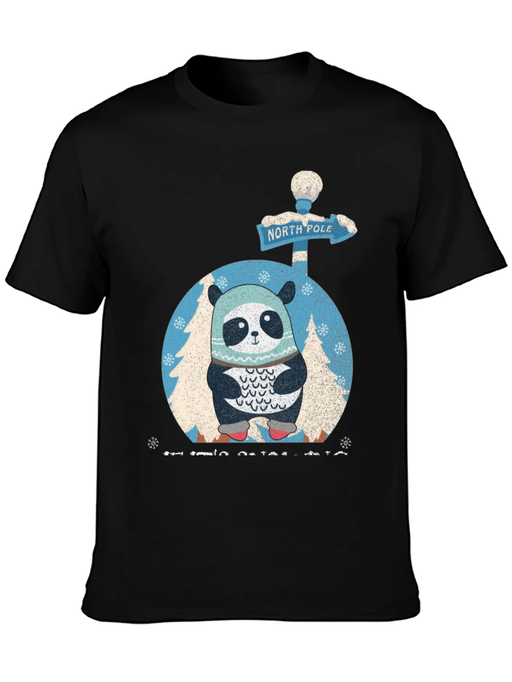 Winter Panda Graphic Tee product image 3