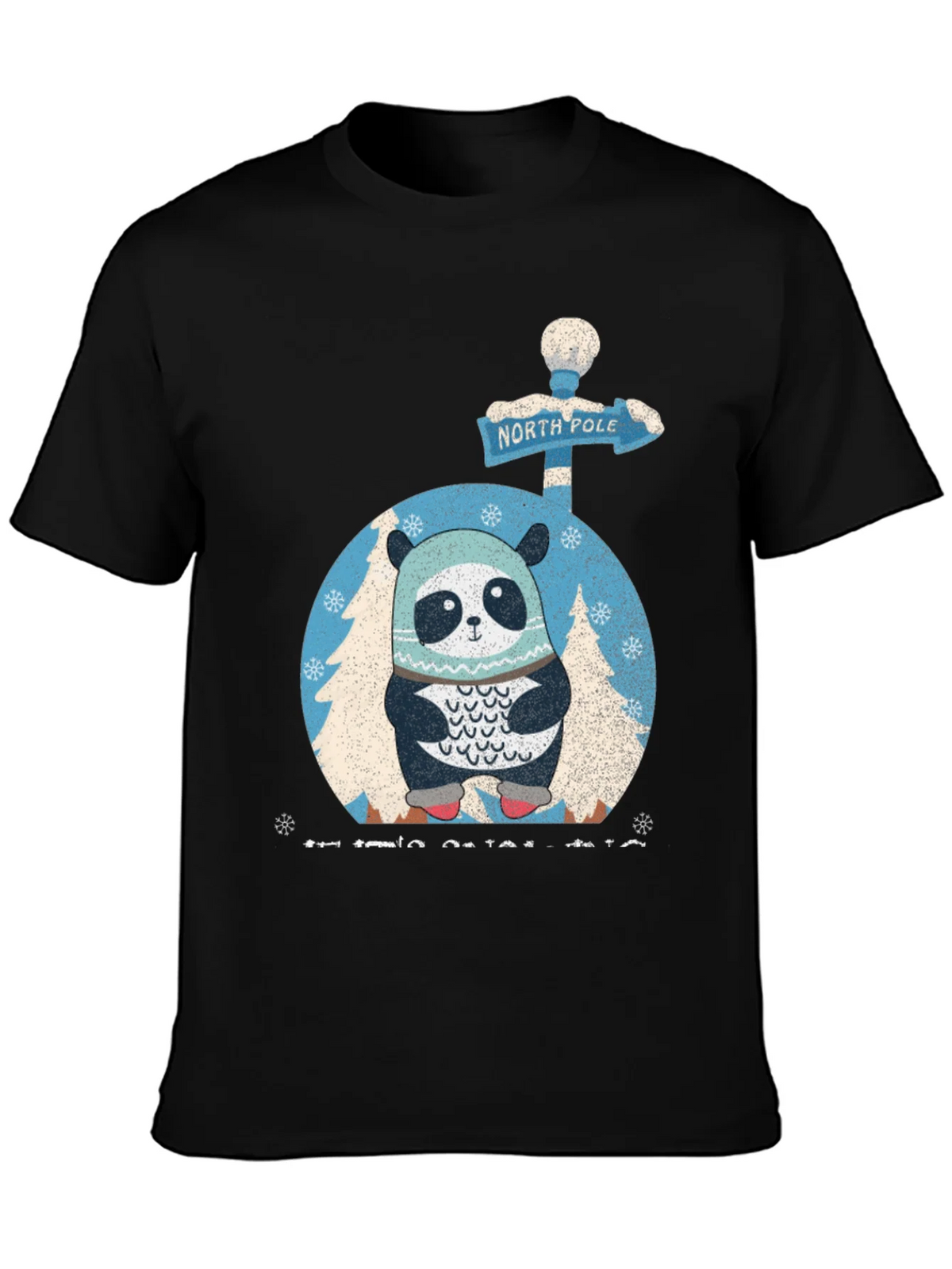 Winter Panda Graphic Tee product image 3