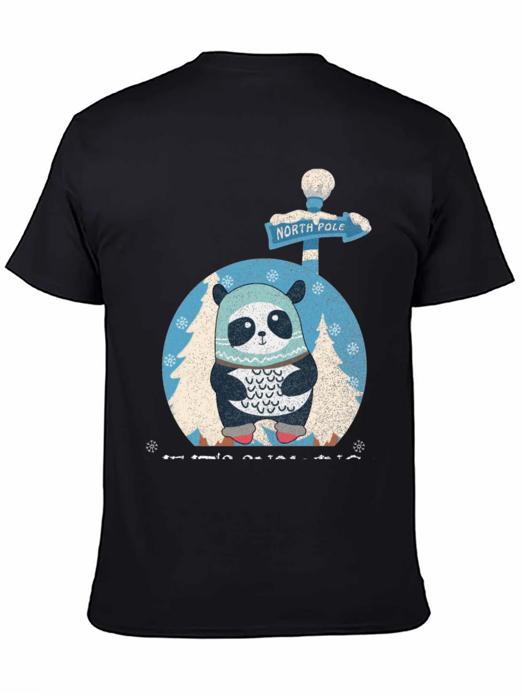 Winter Panda Graphic Tee product image 4
