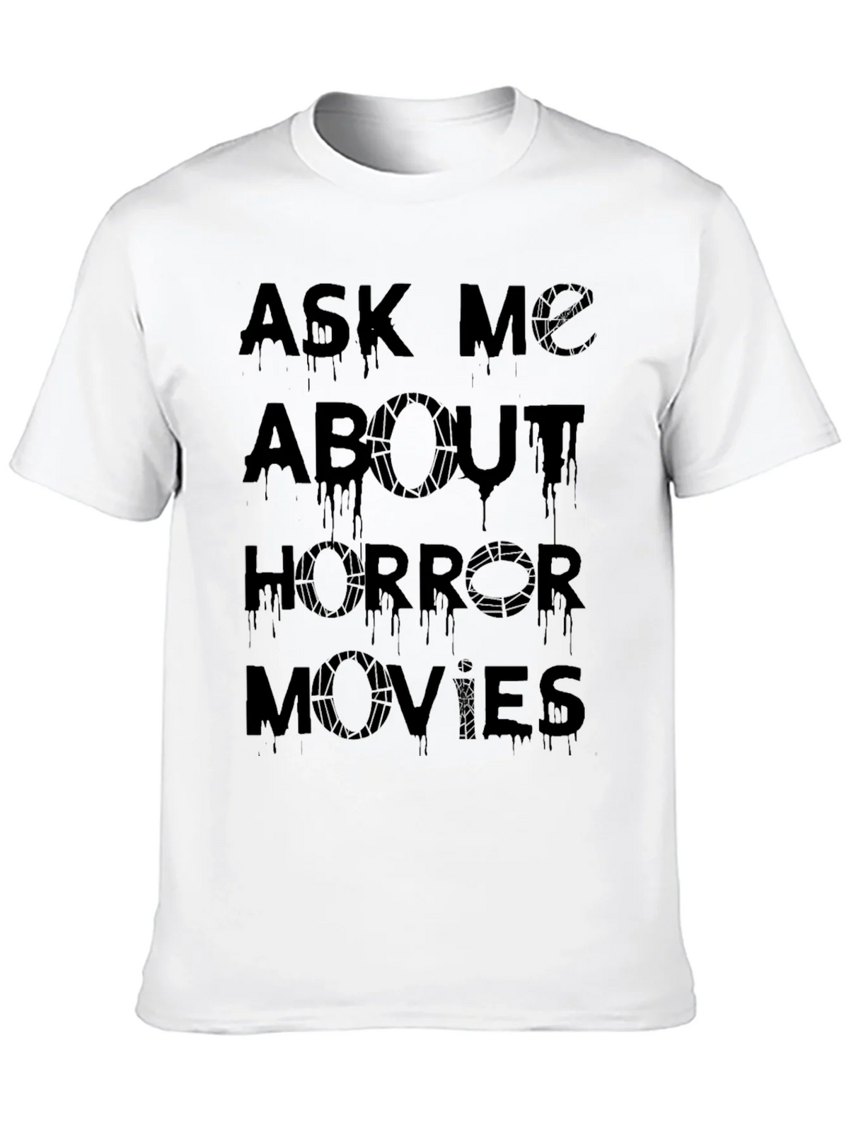 Ask Me About Horror Movies Graphic T-Shirt product image 9