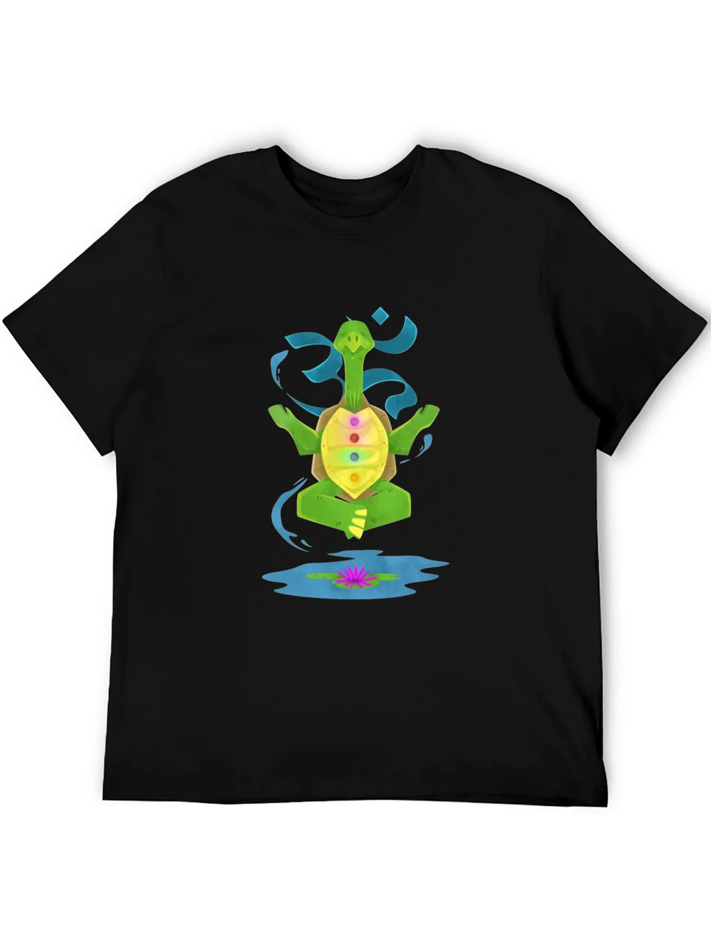 Meditating Turtle Chakra T-Shirt product image 5
